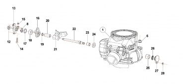 Zylinder 300 MX/E EV 2015 bis, mit TMEES, #01311