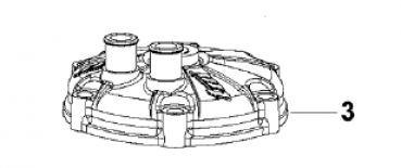 Zylinderkopf 300 cc mod 2006 bis 2014, # 02301`