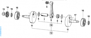 Kugellager 6205 C4 , # 03007