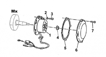 Dichtung Zündungsdeckel 250/300cc. # 05259´