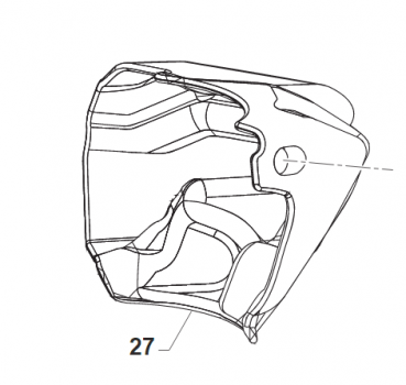 Abdeckung Einspritzdüsen ,Gehäuse, # 08049.