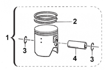 Kolbenkit 53.97 125 2014 2F (0,8), # 10022.97`