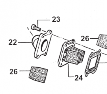 AnsaugstutzenIR.80/85 M.92/03, # 13024