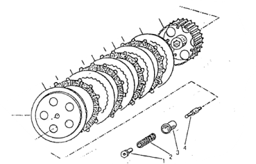 Kupplungsfeder. # 16001`