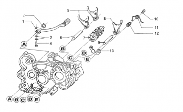 Feder 125 / 250 2T, # 16252`