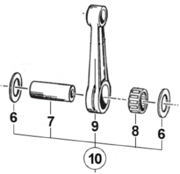 Pleuelkit 22/125. # 18067`