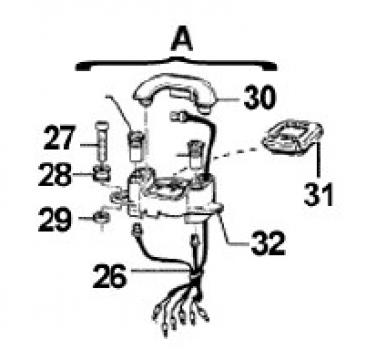 Antivibrationsgummi, # 21028.