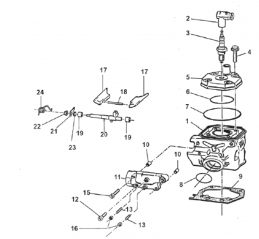 Feder für Auslass_System 80/85/100 cc mod 2015, # 16057.