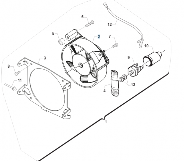 Elektroluefter  (für Kabelbaum2019), #23077,