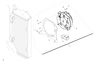 Lüfterkit CPL 4T MY 2022. # 23095`