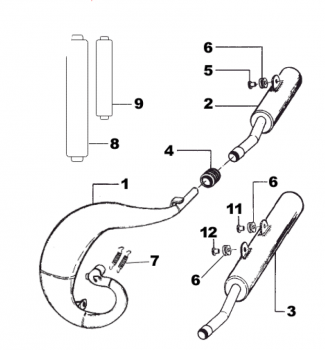 Buchse Schalldämpfer 02/04 END SVAS, # 26072`