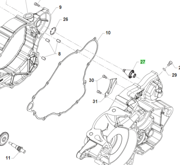 Öl Separator 2T. # 32002`
