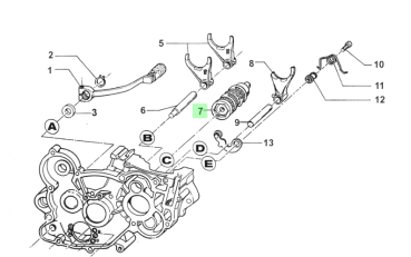 Schaltwalze 2T , # 33000`