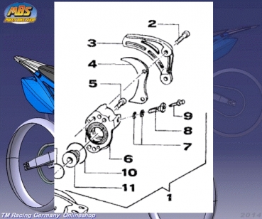 Kupplungsnehmergehäuse 250/300 94/04