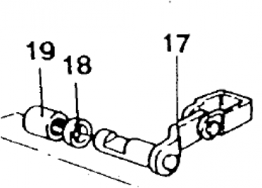 Kupplungshebel Motorseitig, #43012