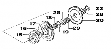 Zwischenscheibe Getriebe  #48004`