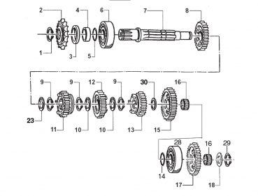 Anlaufscheibe 0,5. # 48012`