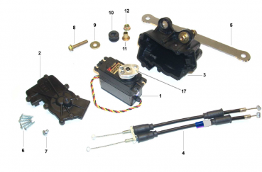 Schraube für Deckel Servomotor TMEES, # 49871`