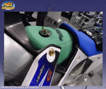 TWIN AIR Luftfilter einbaufertig geölt, TM Racing 4T, mod 2015 bis 2021. # 66065`