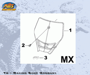 Bremsschlauchführung Enduro mod 2005 bis 2013, # 67178`, ersetzt durch # 67199´