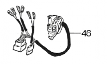 Schaltereinheit Lichtsystem. # 68030.6`