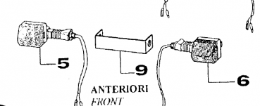 Haltebügel für Blinker vorne mod 1999, # 68030.8