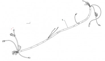 Kabelbaum 2T SMR mit Zündschloss / Batterieversion 2011 -2014, # 68030.14.