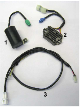 Kabelbaum Kondensator zum Regler, mod 2001 End + SMR, # 68137