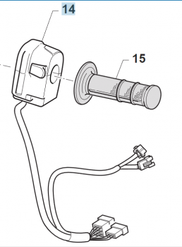 Kombischalter links SMR, # 68176`