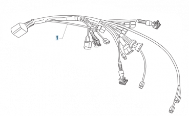 Kabelbaum 2T 125 FI SMR MY 2023, # 68299.23`