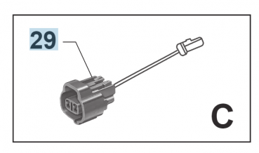 Anschlusskabel Ölpumpe 2T my 22, # 68303,