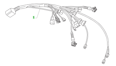 Kabelbaum 2T 250/300 MY25 EURO5+. # 68328`