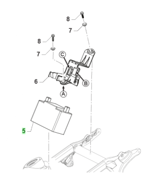 Batterie Litio 12V ULT 1B. # 68336`