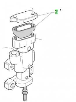 Kit Deckel, Dichtung Fussbremspumpe Nissin. # 69321`