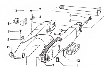 Schiebestück Kettenspanner M.97/2004, # 70080,