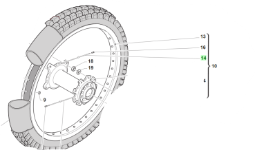 Speiche R.PST.4.0/3.3/4.0 X 192, # 70270`