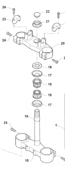 Gabelbrücke SUP. MA50 RP 50,16 SMX 11/-, # 72000.97.