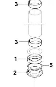 Sicherungsring für Gabeldichtring Öhlins, # 72204