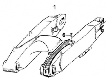 Hinterradschwinge, mod 2015 bis, # 73099.15`
