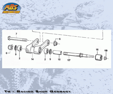 Buchse Umlenkung, # 73204`