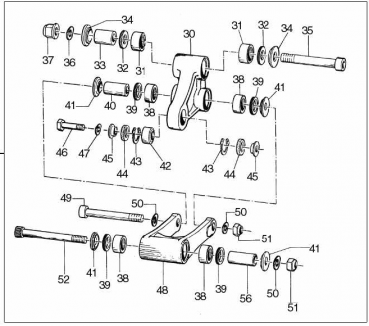 Buchse Umlenkung, ersetzt durch # 73209`
