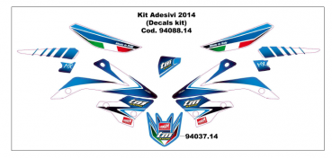 Aufkleberkit JUNIOR M.2014 S.C., # 94088.14, Aufklebersatz ersetzt durch #94088.18