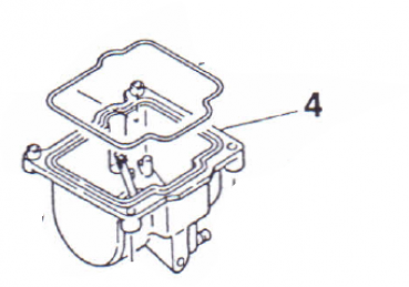 Schwimmerkammer Keihin PWK , # D24133`