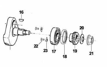 Wellendichtring KW VC7 TEFLON, # F04369`