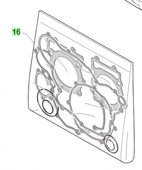 Dichtsatz 300Fi EN/MX Twin. # F05864`