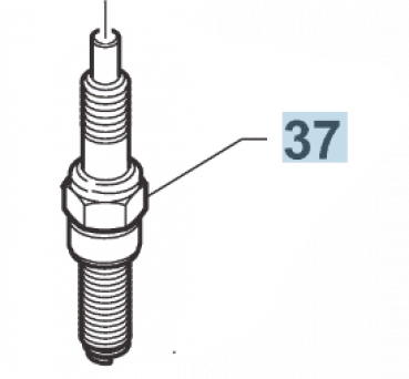 Zündkerze NGK R0451B-8. # F06116`