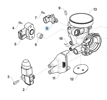 Temperatursensor , # F08004,