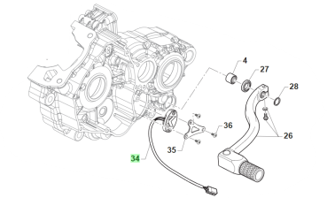 Schaltsensor eM060 LD. # F08459`