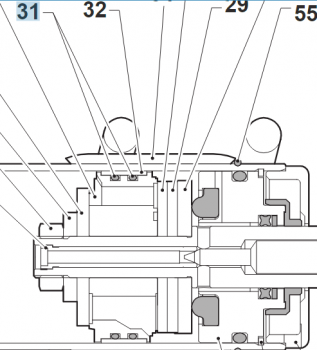 Preview: O-Ring auf Stoßdämpferkolben TM Racing factory . # F12328.1`