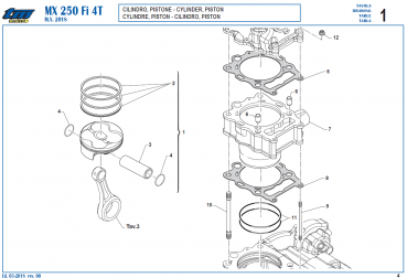 Stehbolzen  M6 x 1 / A 10.9, # F49875